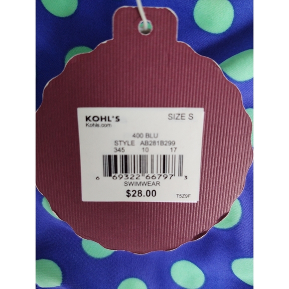 SO Bikini Bottom Polkadot Size Small - Picture 6 of 7